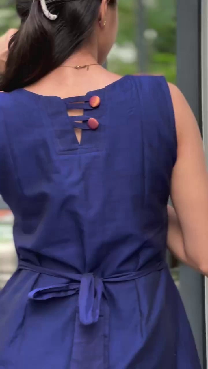Chettinad A Line Cotton Kurti