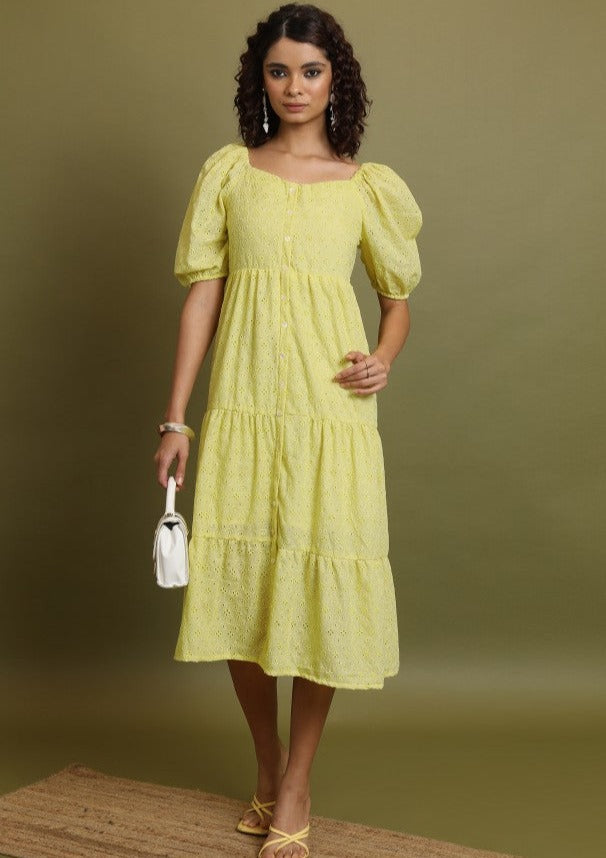 3007 SUNFLOWER DRESS Nyra Fashion 3007 SUNFLOWER DRESS Nyra Fashion