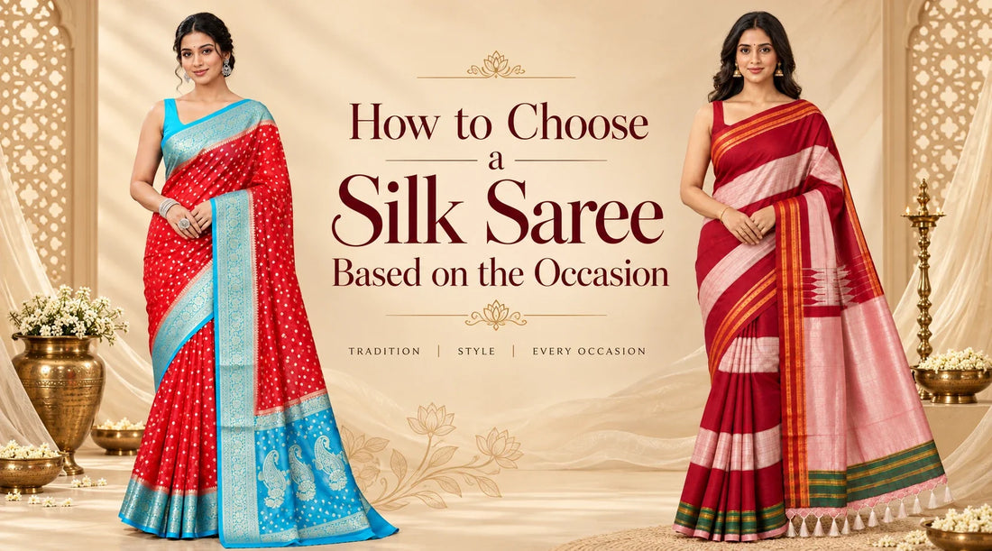 How to Choose a Silk Saree Based on the Occasion