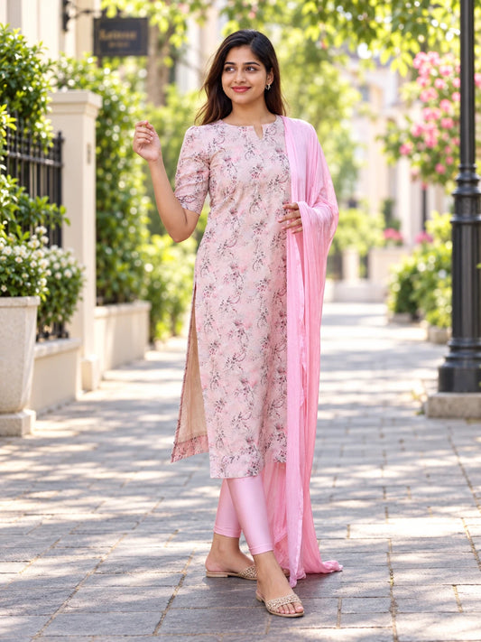 1223-PINK KURTI