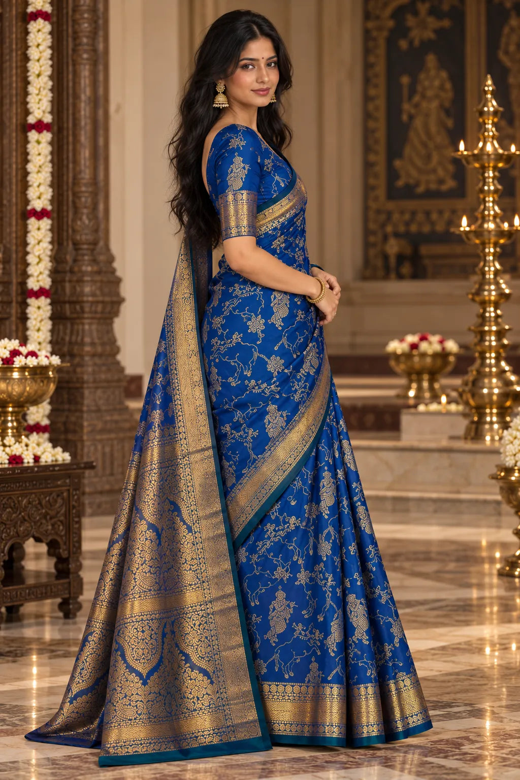 719-LICHI SILK SAREE