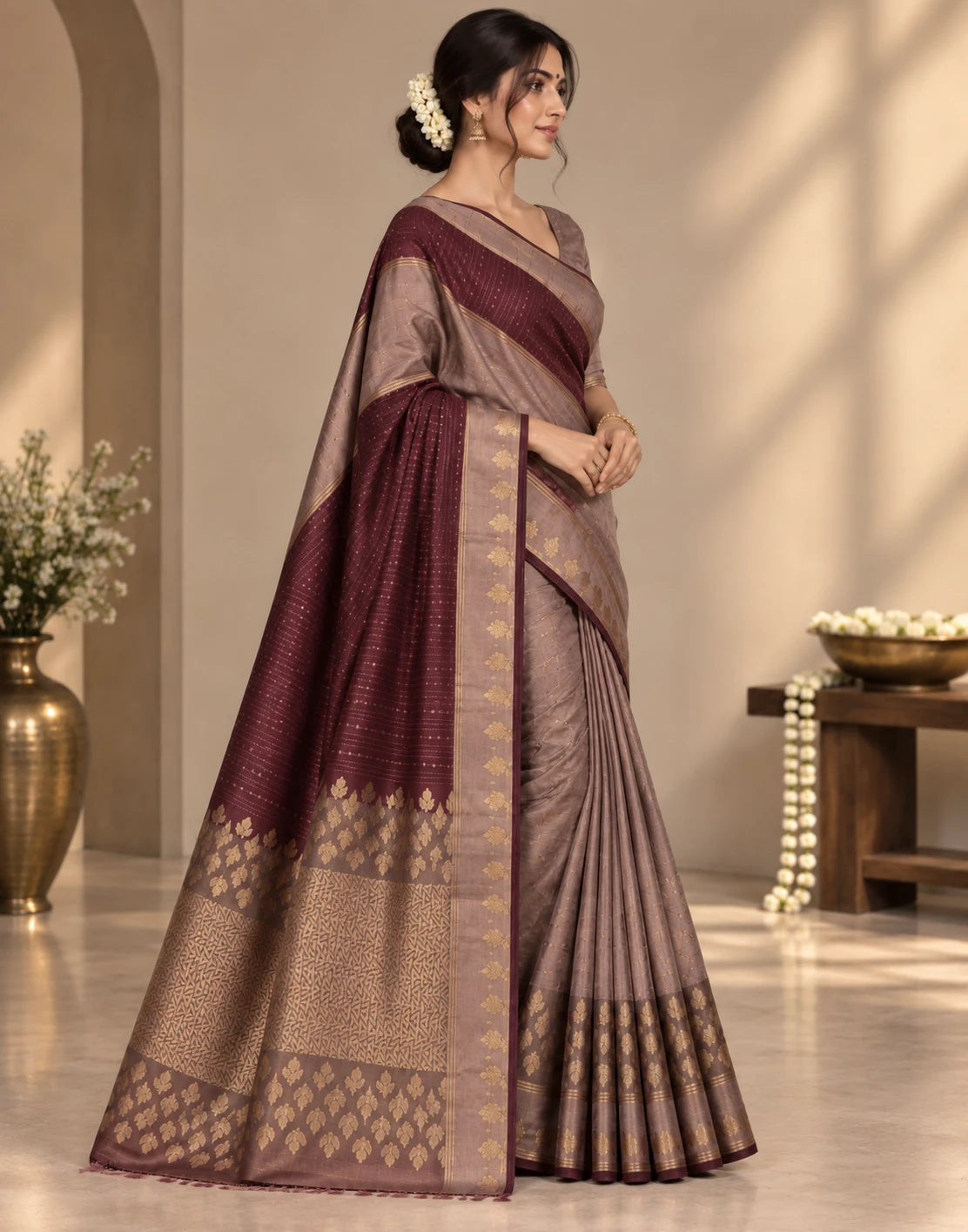 Aura Weave Silk Saree