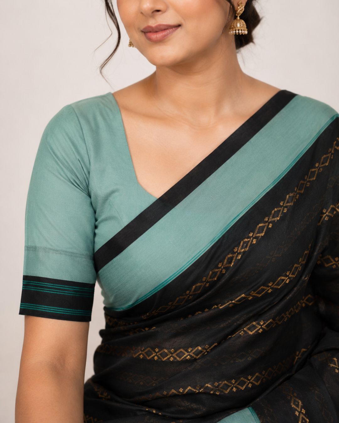 Celestial Stripe Saree
