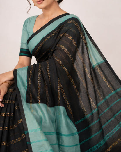 Celestial Stripe Saree