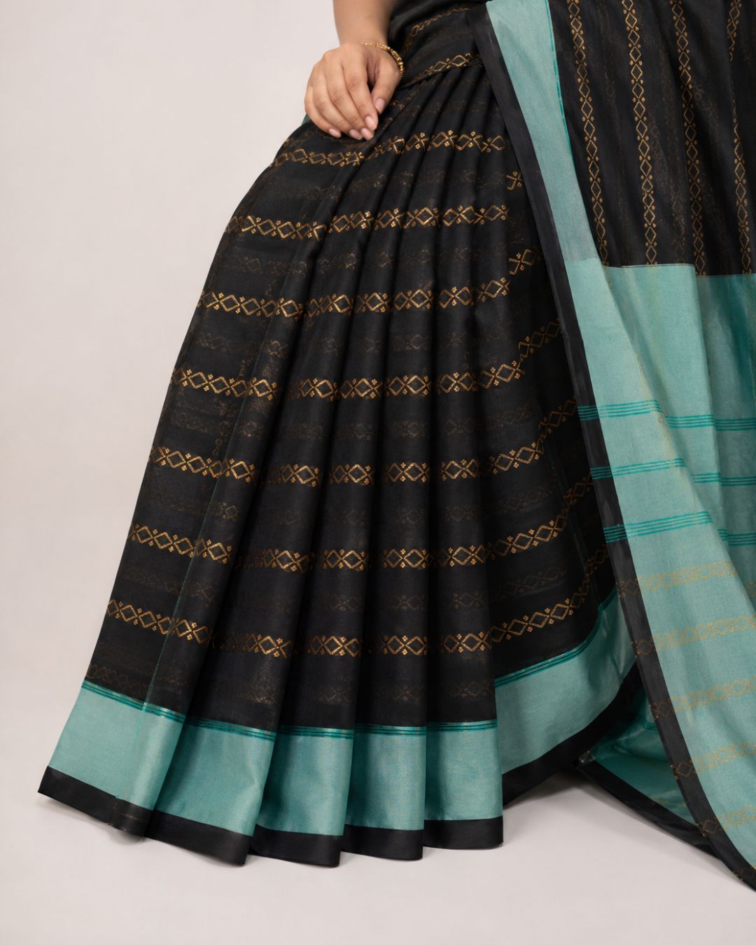 Celestial Stripe Saree