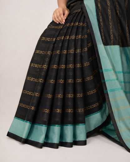 Celestial Stripe Saree