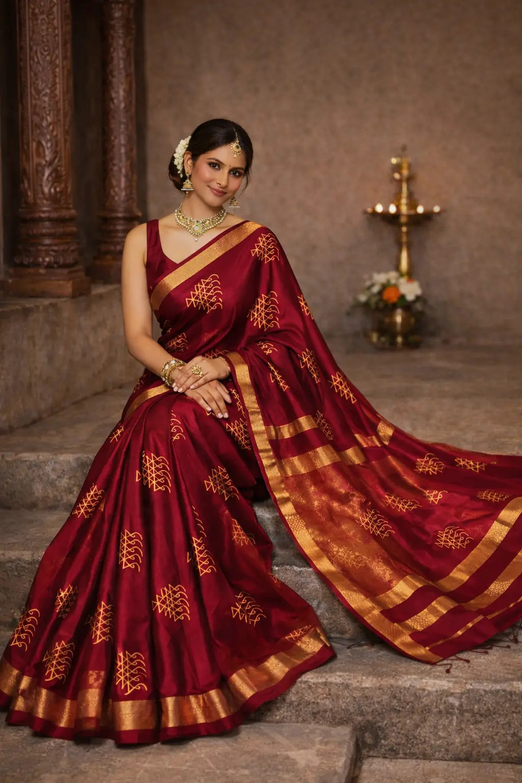 NF - 313 RESHIMSILK SAREE