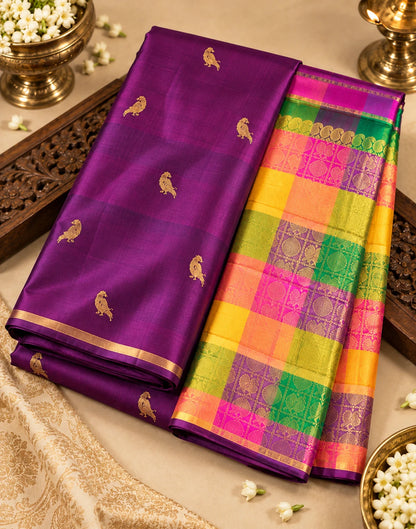 Chitrambari Kanjivaram Silk Saree