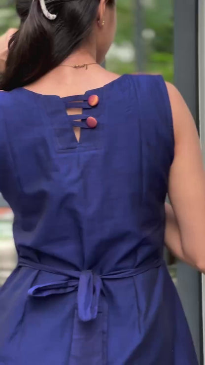 Chettinad A Line Cotton Kurti