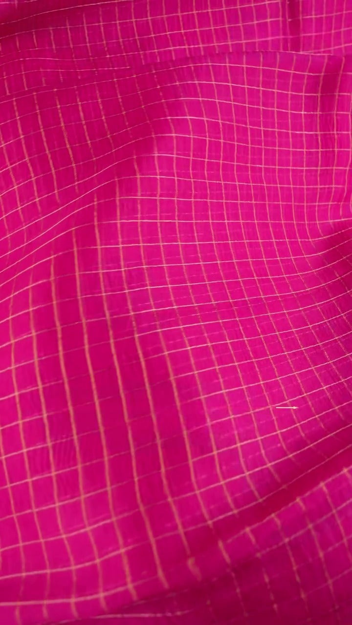 Shringar Pink Silk Saree