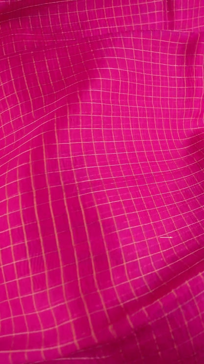Shringar Pink Silk Saree