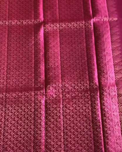 Deep Fussia Kanchipuram Saree