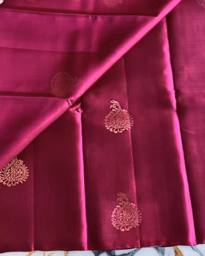 Deep Fussia Kanchipuram Saree