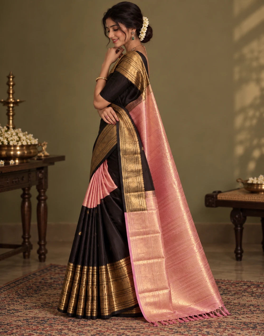 Devyani Kanchipuram Silk Saree