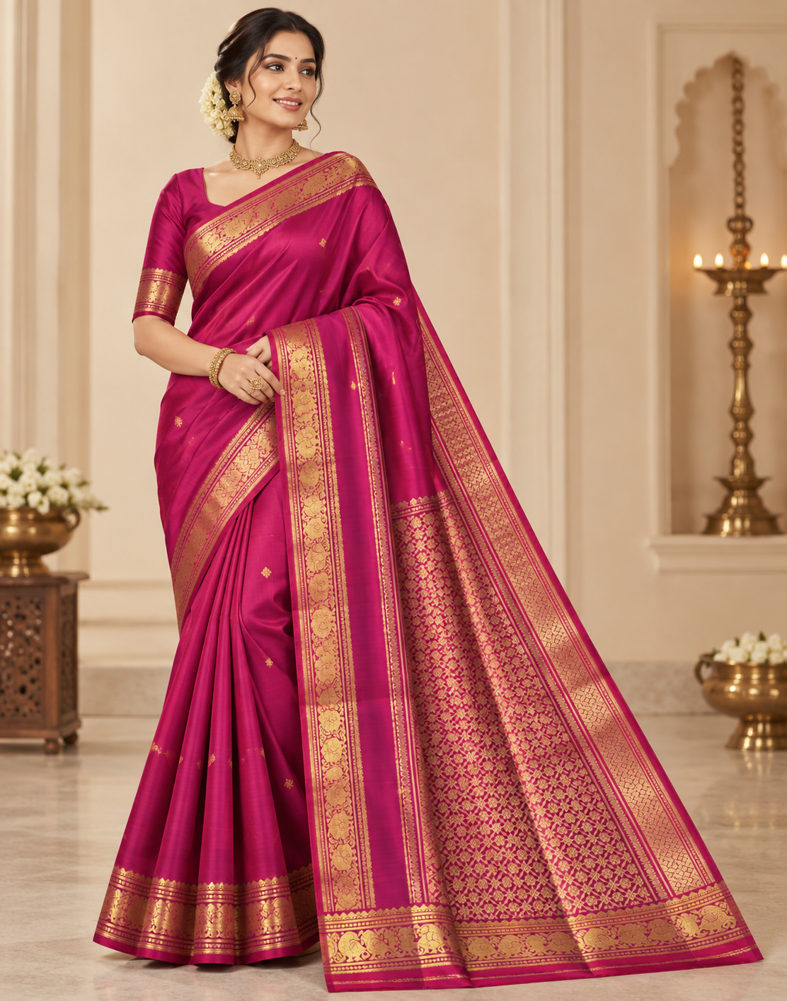 Divyam Kanchi Pattu Saree