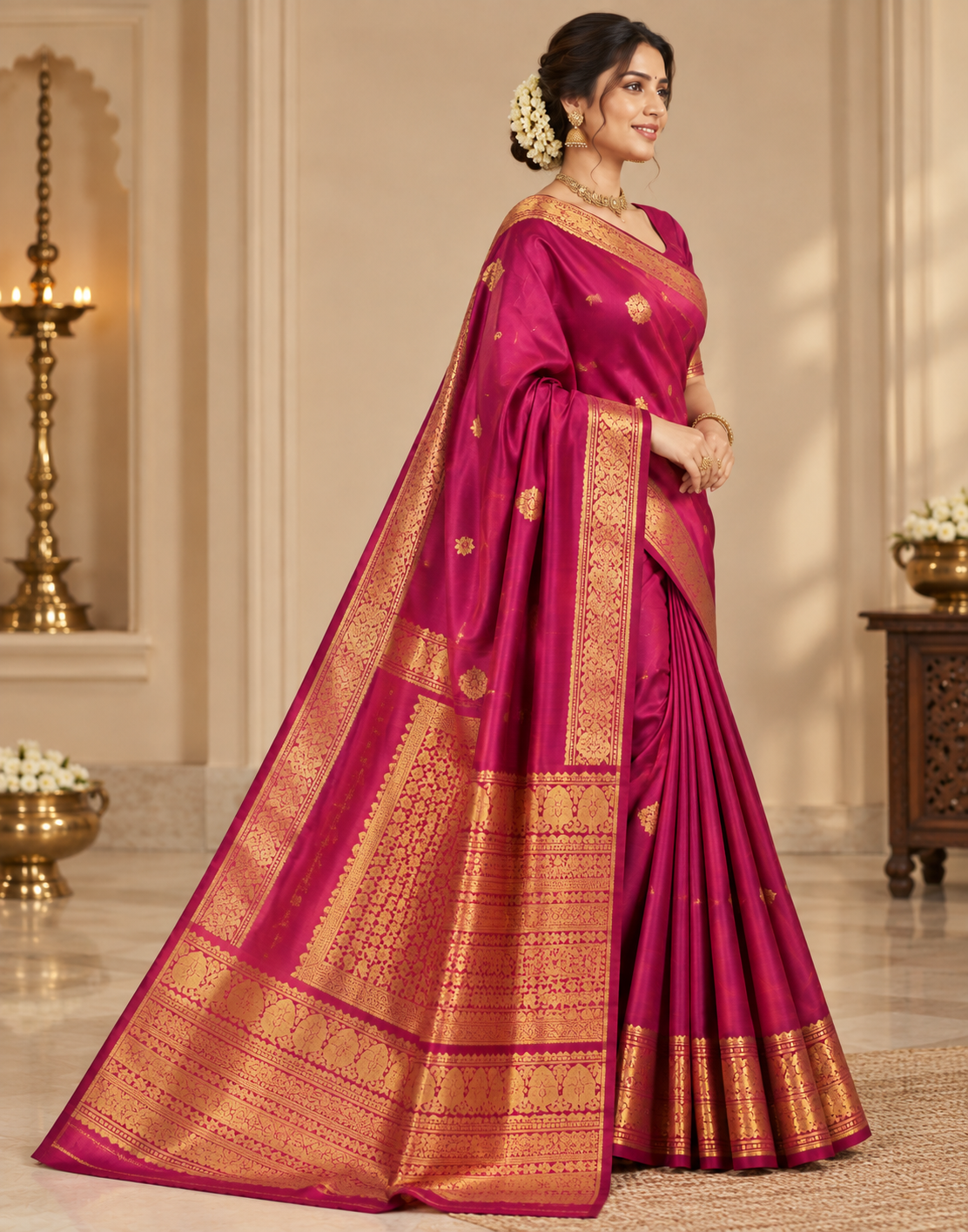 Divyam Kanchi Pattu Saree