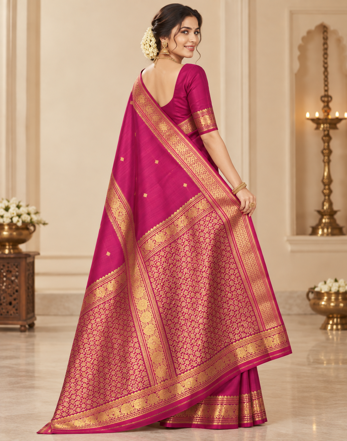 Divyam Kanchi Pattu Saree
