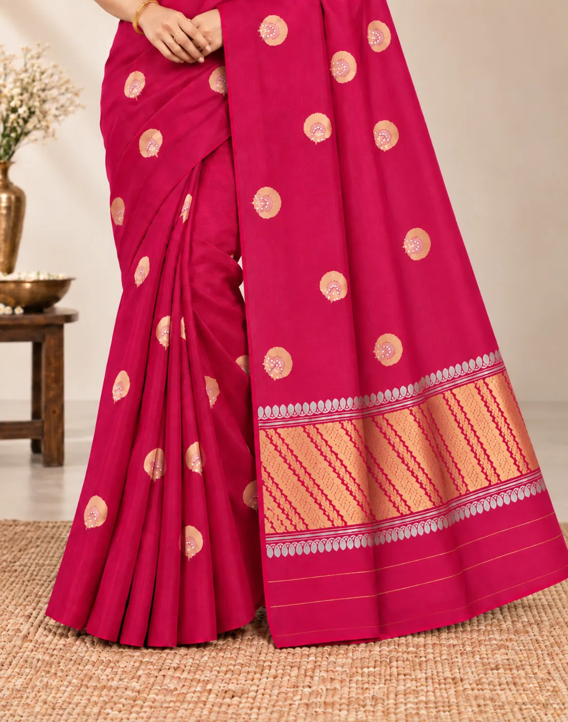 Gulab Silk Saree