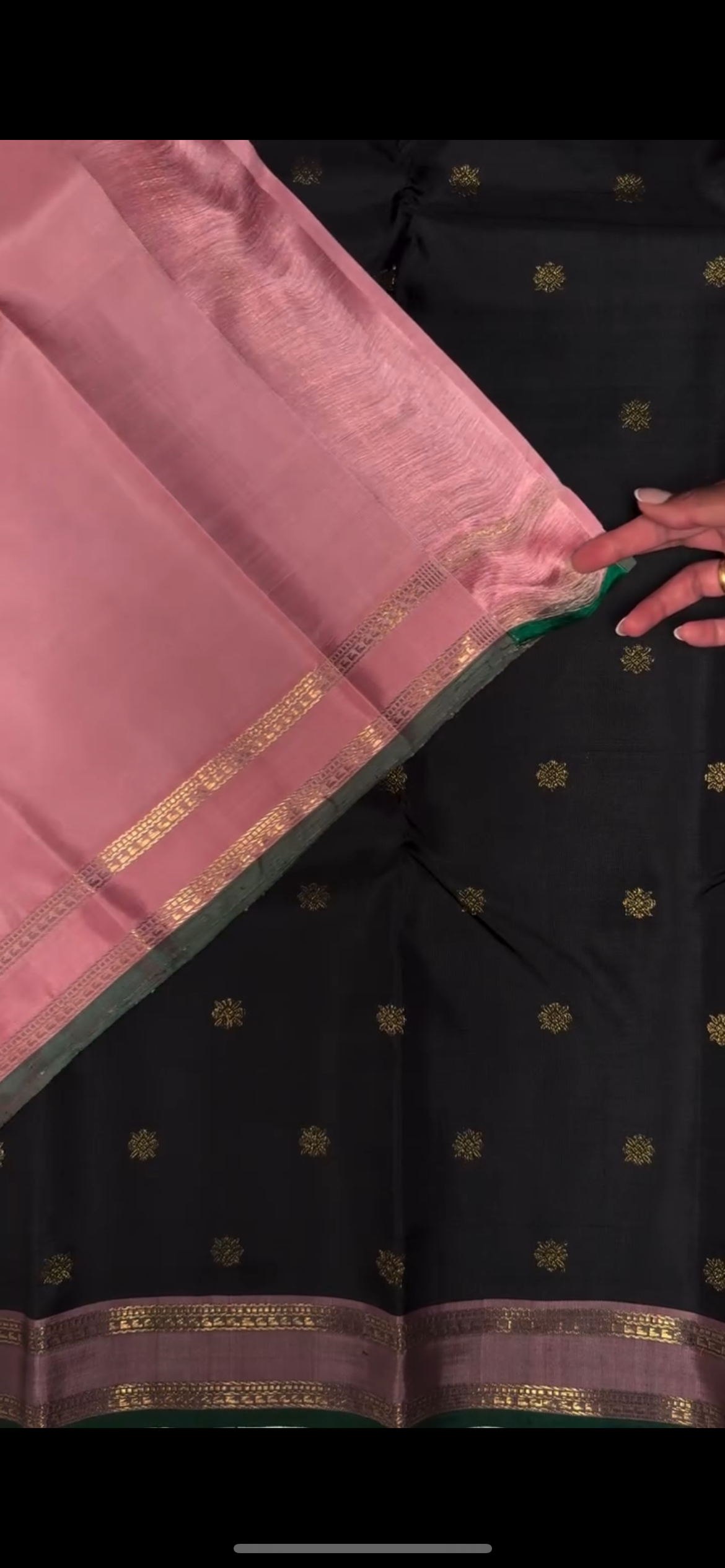 Black Pattu Saree