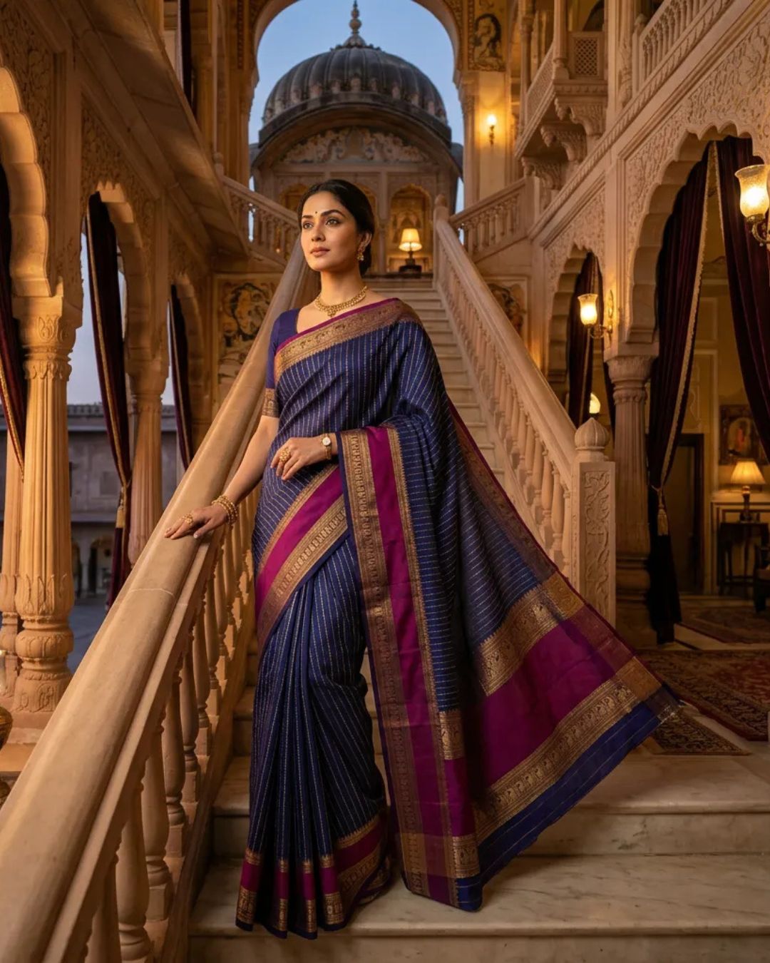 Krupa Banarasi Silk Saree
