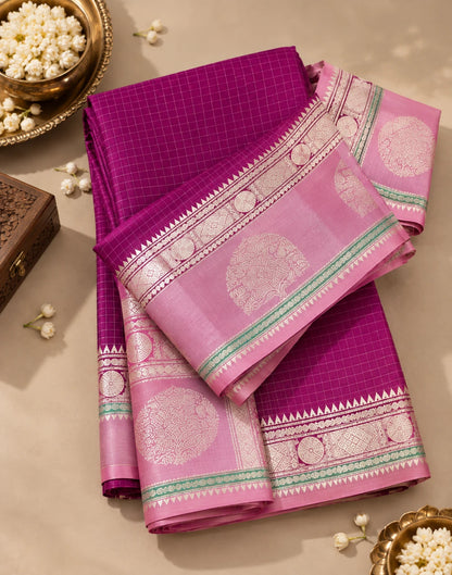 Lotus Silk Saree