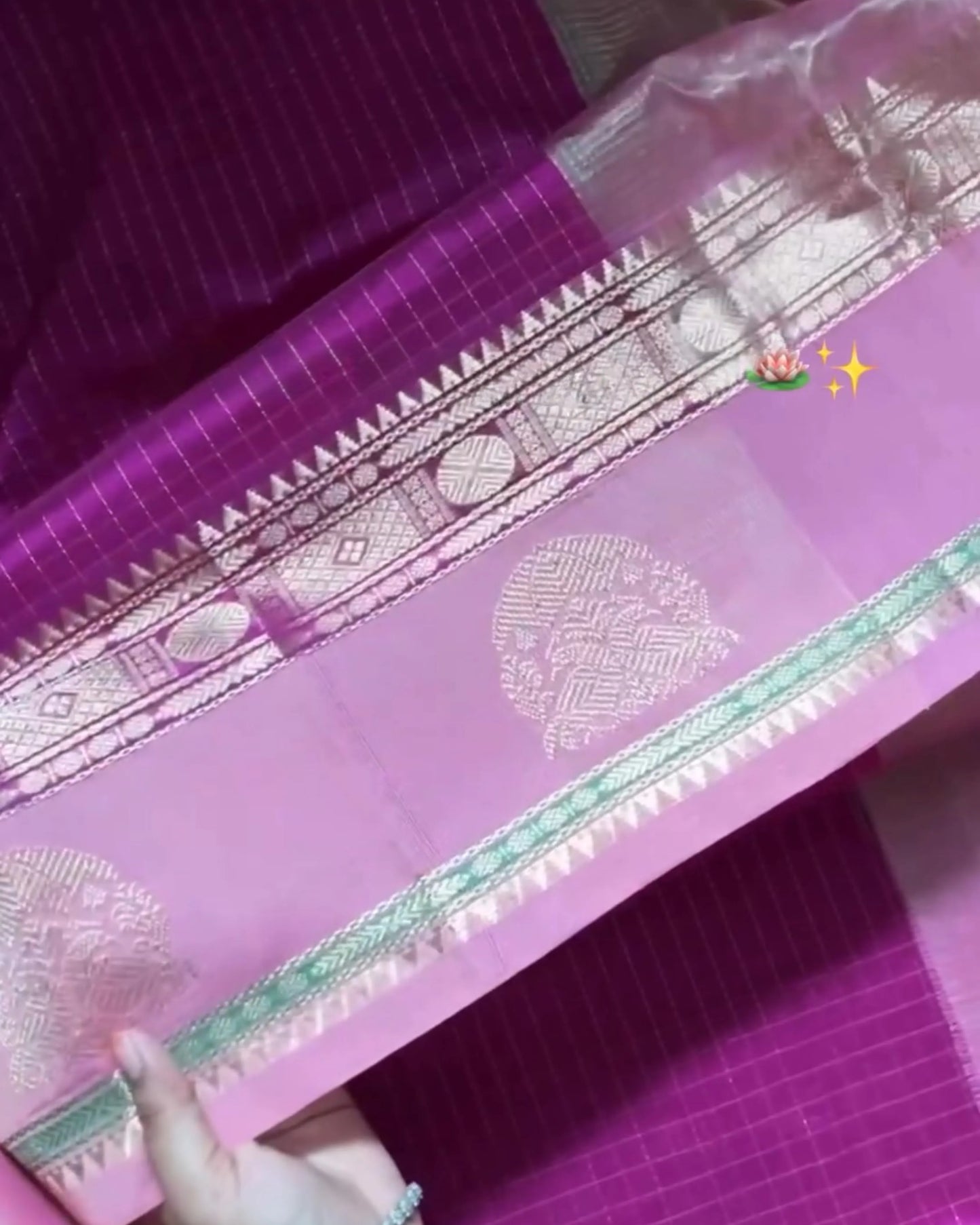 Lotus Silk Saree