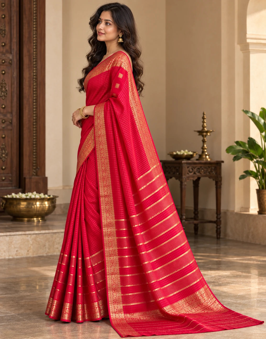 Mahalakshmi Banarsi Silk Saree