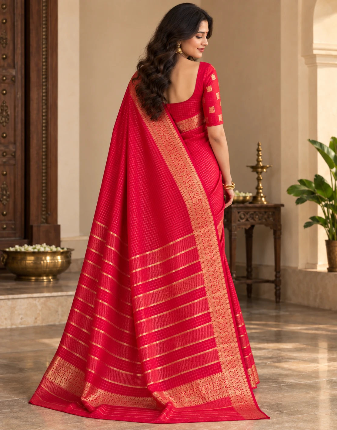 Mahalakshmi Banarsi Silk Saree