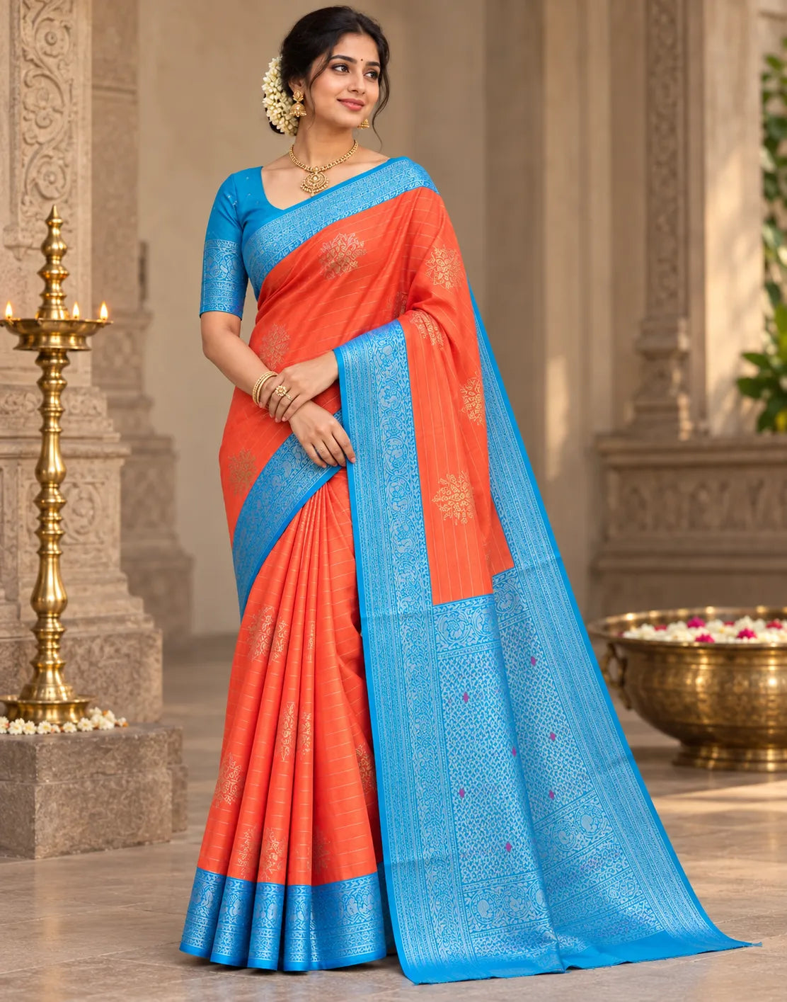 Maya Glow Silk Saree
