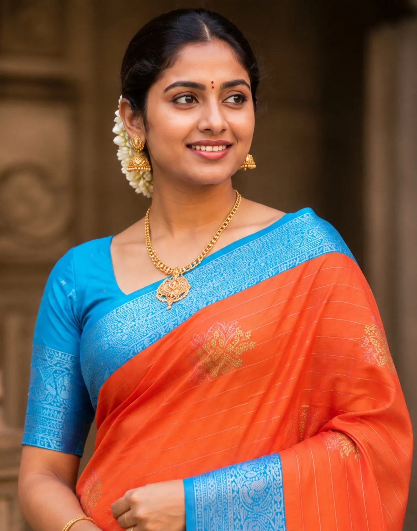 Maya Glow Silk Saree