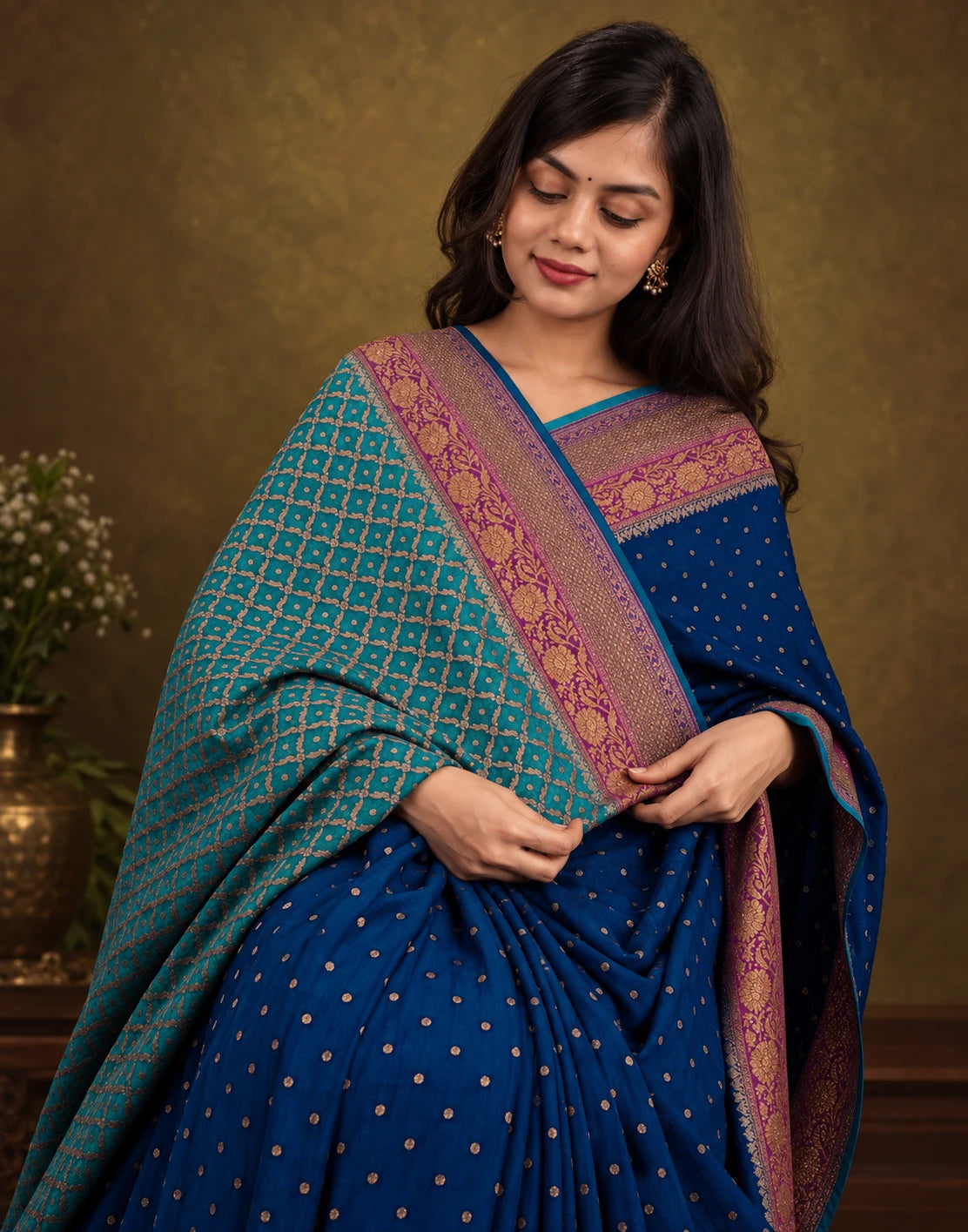 Neelambari Silk Saree