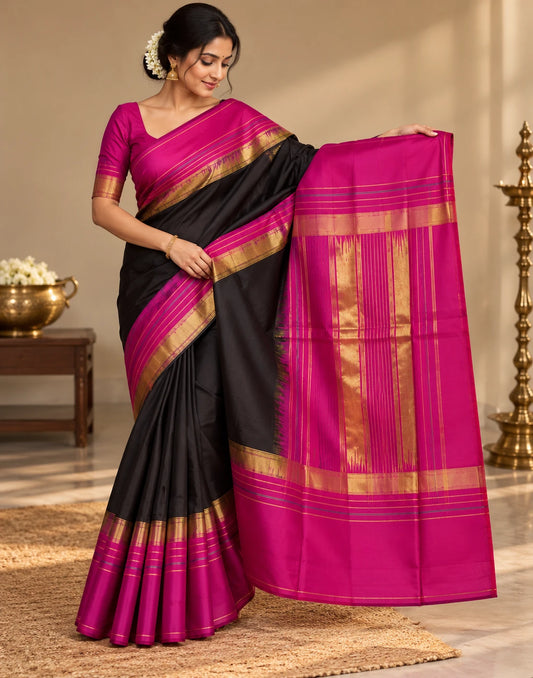 Padmam Pattu Silk Saree