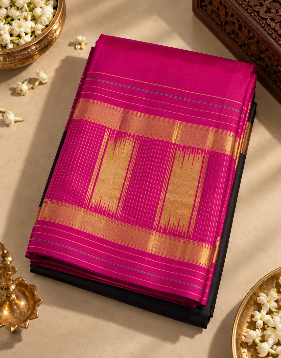 Padmam Pattu Silk Saree