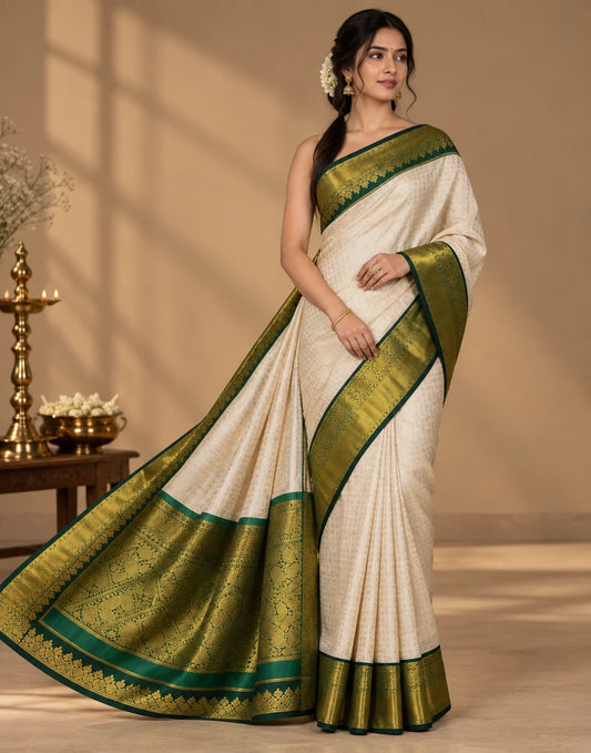 Rajhans Silk Saree