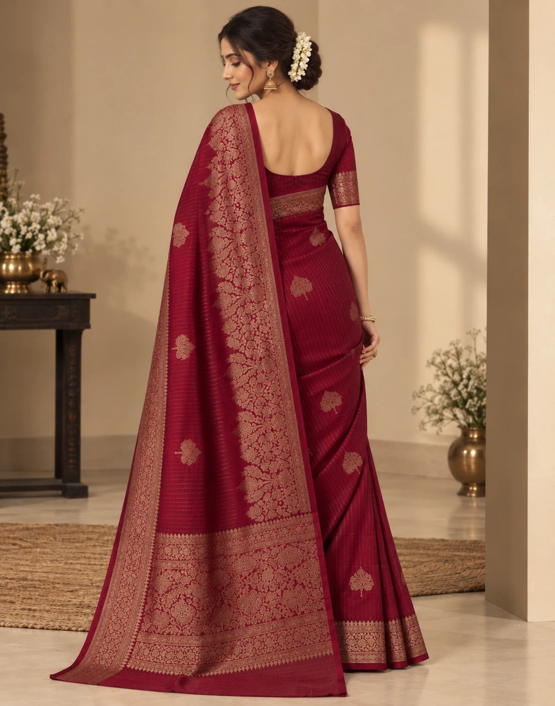 Raw Silk Banarasi Saree