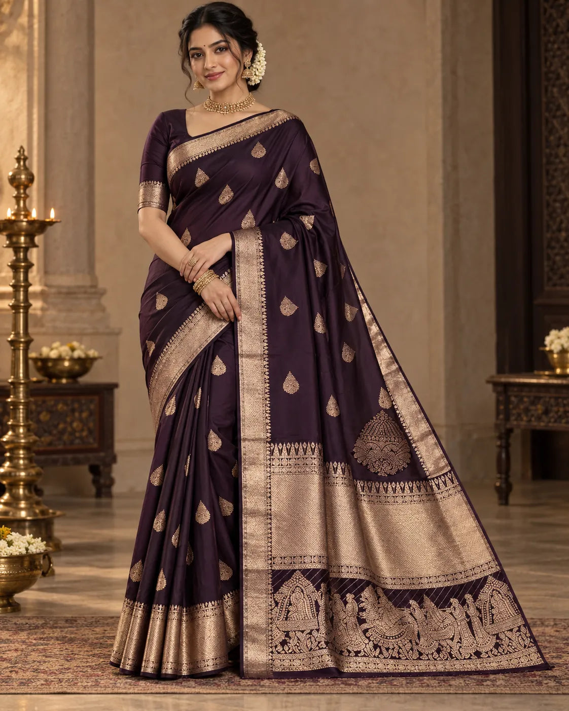 SS315 - PALAKKU SILK SAREE