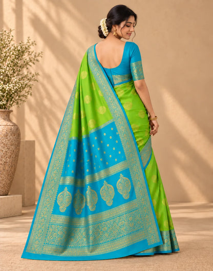 Sublime Peacock Silk Saree