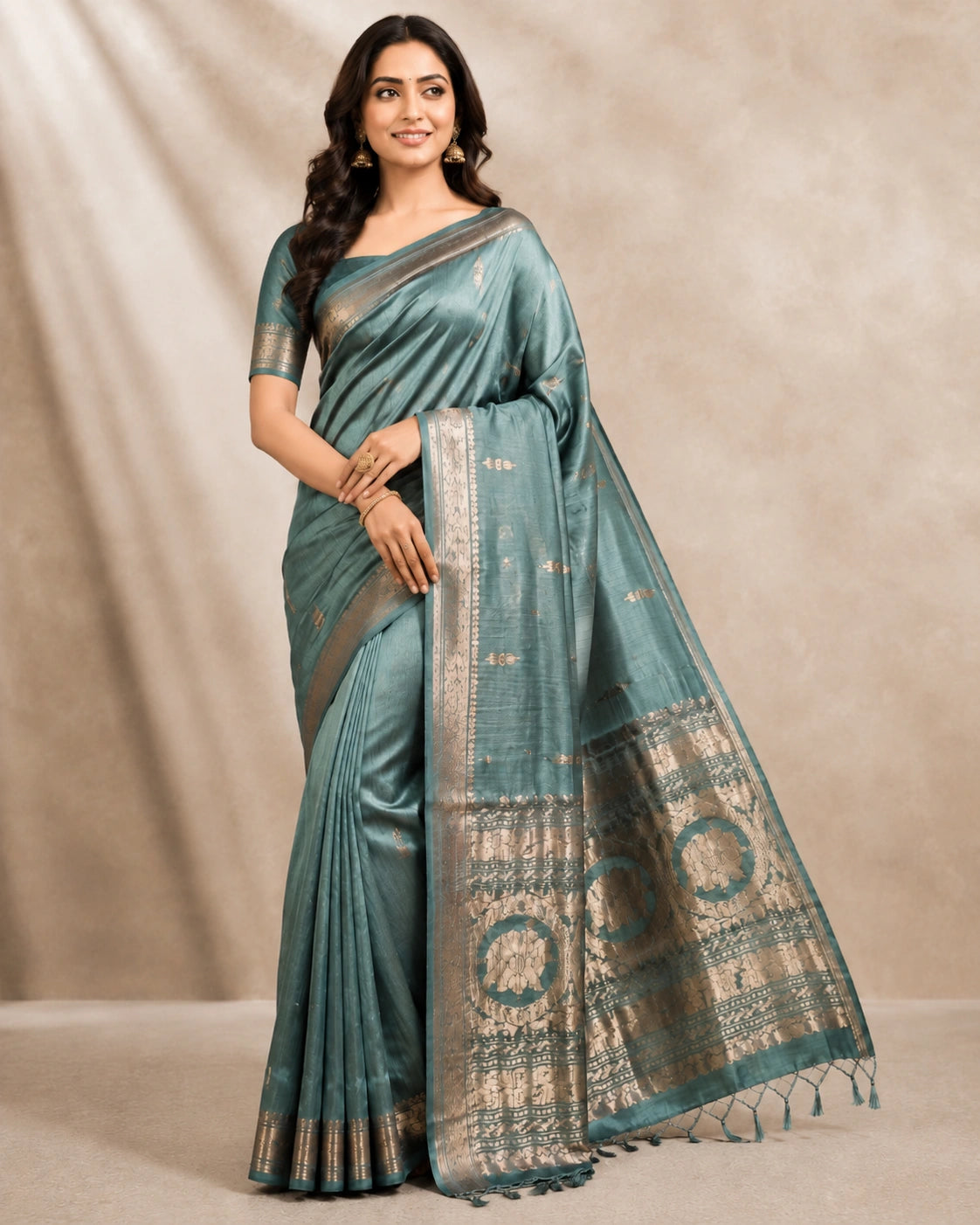 Skyzari Silk Saree